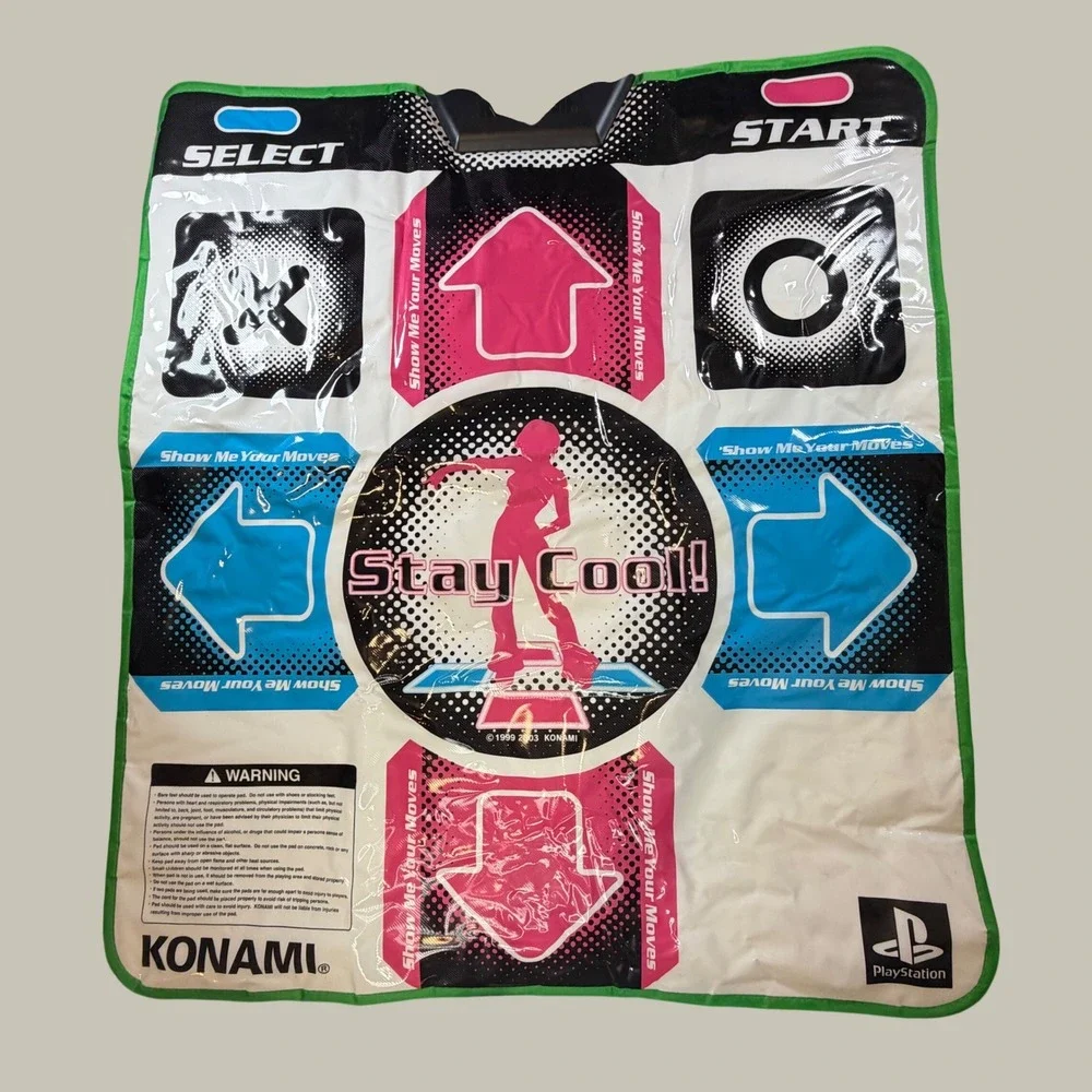 Konami Dance Dance Revolution DDR Soft Pad PS2 PlayStation 2 RU041 Retro Gaming